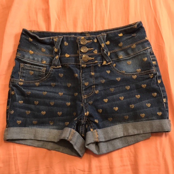 SO Other - Girls heart denim shorts SO Other - Girls heart denim shorts